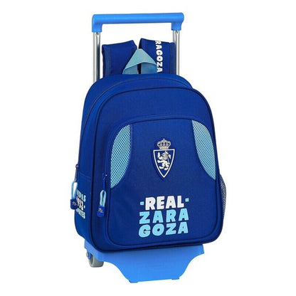 Zaino scolastico con ruote 705 Real Zaragoza (27 x 10 x 67 cm)