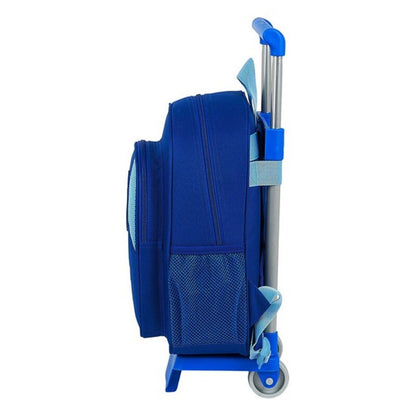 Zaino scolastico con ruote 705 Real Zaragoza (27 x 10 x 67 cm)