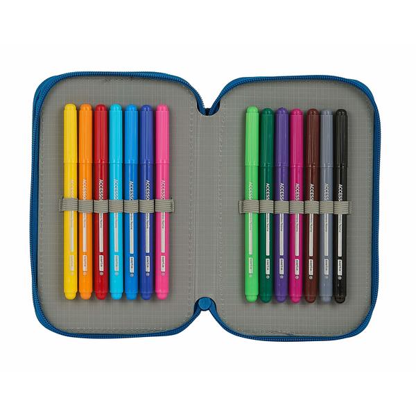 Astuccio Doppio BlackFit8 Oxford Blu scuro (28 pz)
