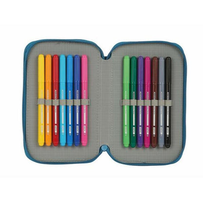 Astuccio Doppio BlackFit8 Egeo Blu (28 pz)