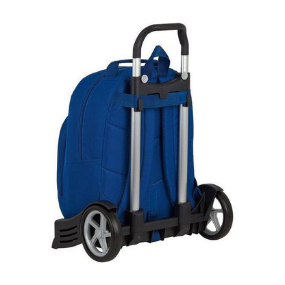 Zaino Scuola con Ruote Evolution BlackFit8 Turchese