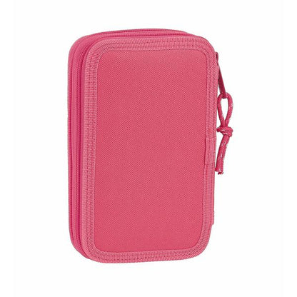 Double Pencil Case BlackFit8 Pink (28 pcs)