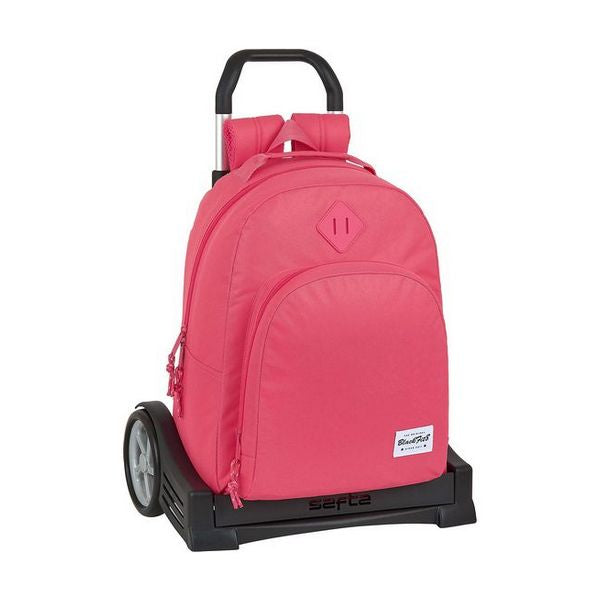 Zaino Scuola con Ruote Evolution BlackFit8 Rosa