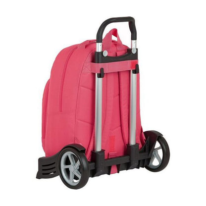 Zaino Scuola con Ruote Evolution BlackFit8 Rosa