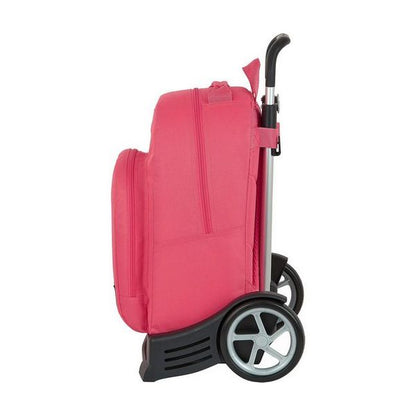 Zaino Scuola con Ruote Evolution BlackFit8 Rosa