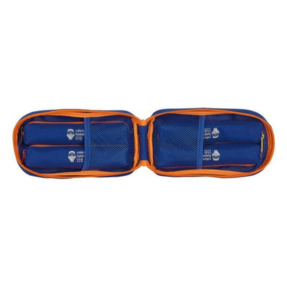 Zaino Astuccio Valencia Basket Blu Arancione