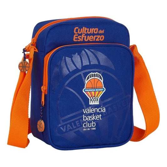 Shoulder Bag Valencia Basket Blue Orange