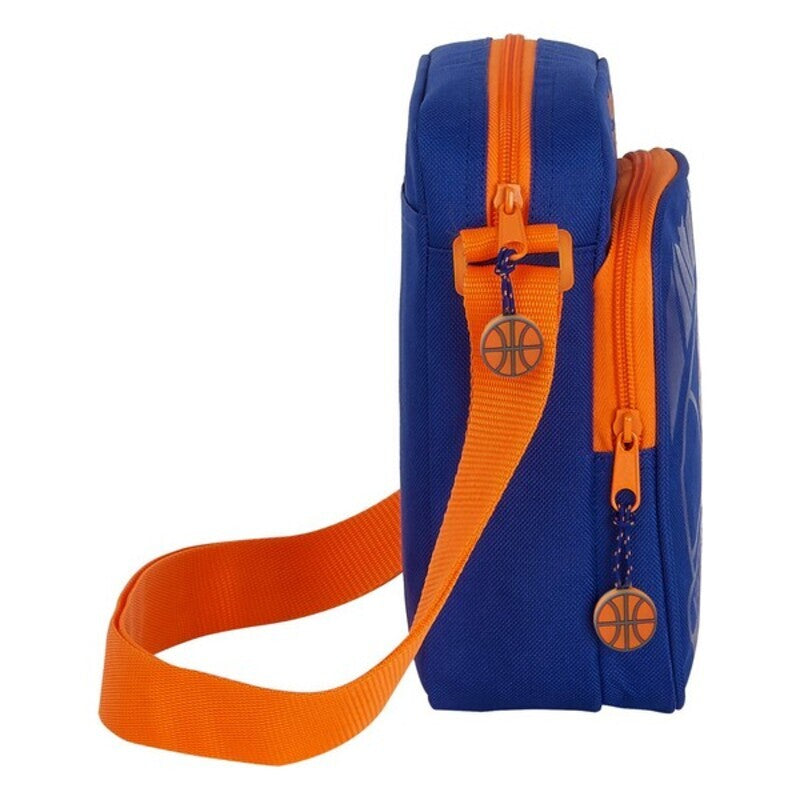 Shoulder Bag Valencia Basket Blue Orange