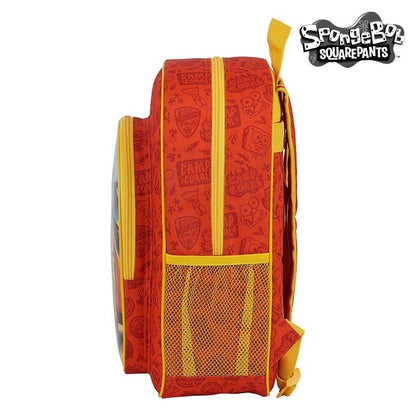 Zaino Scuola Spongebob Giallo Arancione