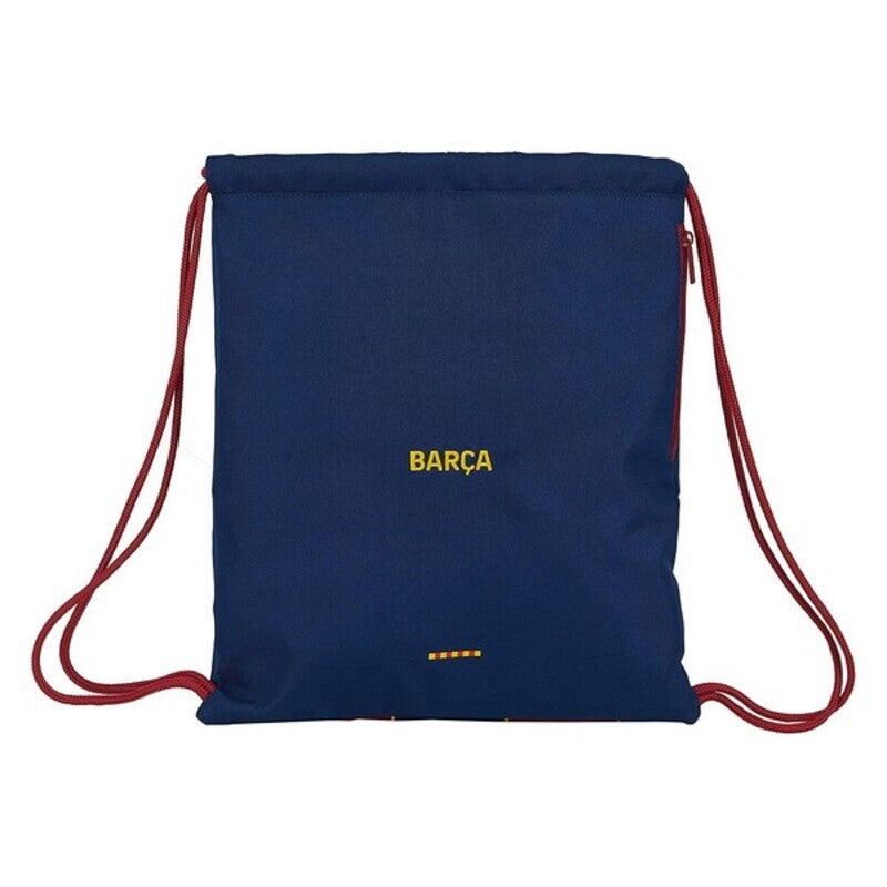 Zaino con lacci FC Barcelona Maroon Blu Navy