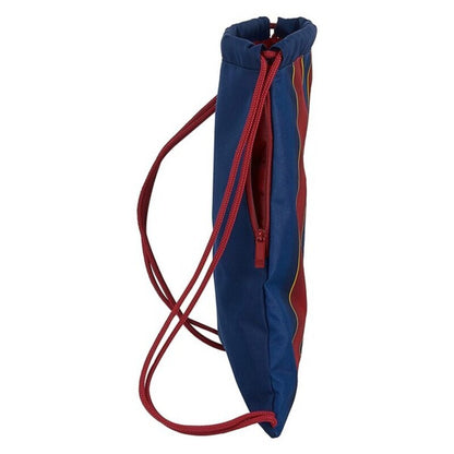 Zaino con lacci FC Barcelona Maroon Blu Navy