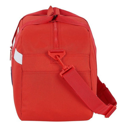 Borsa sportiva Atlético Madrid Rosso Bianco (50 x 26 x 20 cm)