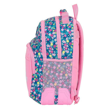 Borsa scuola Benetton Blooming Pink