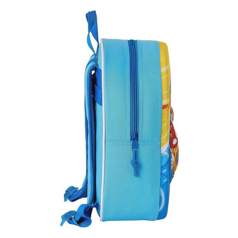 Borsa bambino 3D SuperThings Azzurro