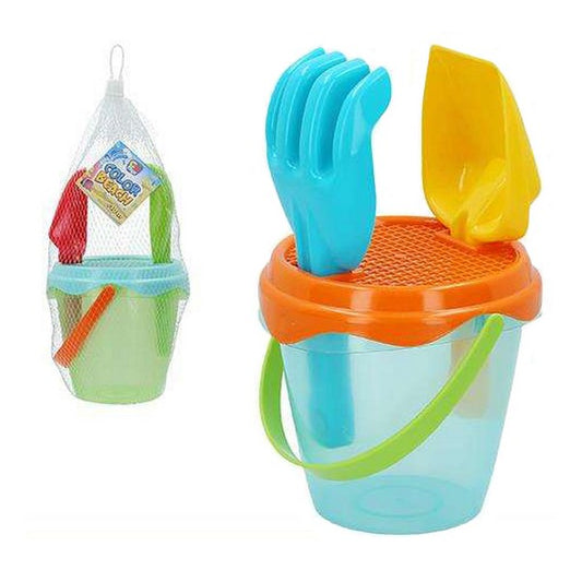 Set Giochi da Spiaggia Color Beach Plastica (3 Pz)