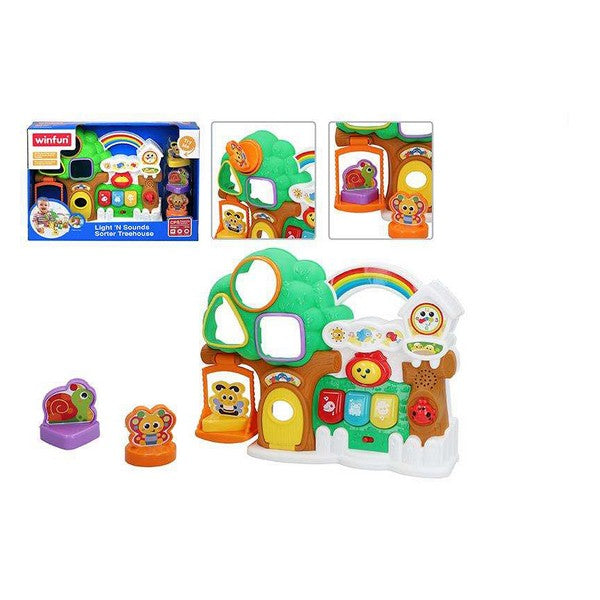 Giocattolo interattivo WinFun Sorter Treehouse