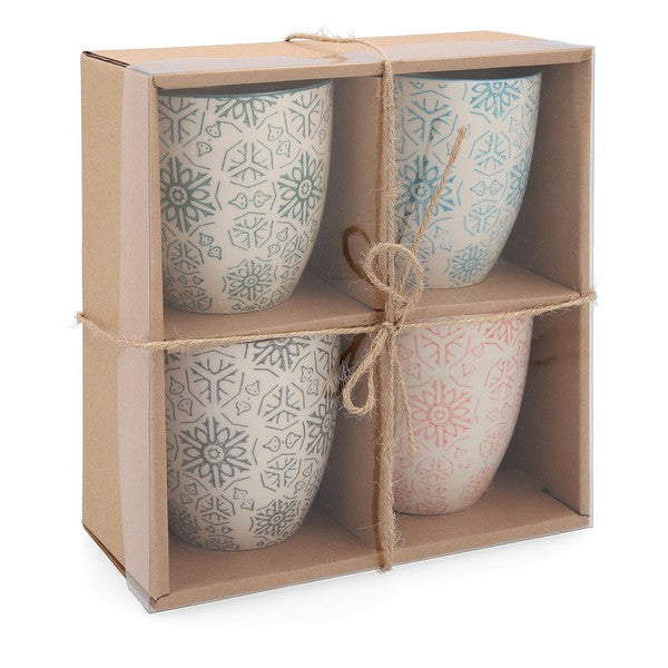 Set bicchieri Quid Vita Porcellana (Ø 8cm) (4 pz)