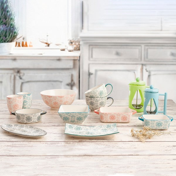 Set bicchieri Quid Vita Porcellana (Ø 8cm) (4 pz)