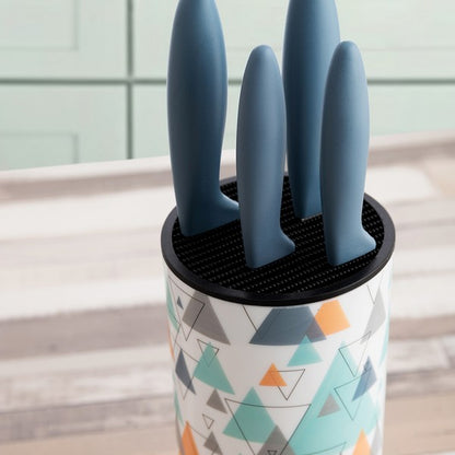 Set Coltelli da Cucina e Supporto Quid Mint (4 pz)