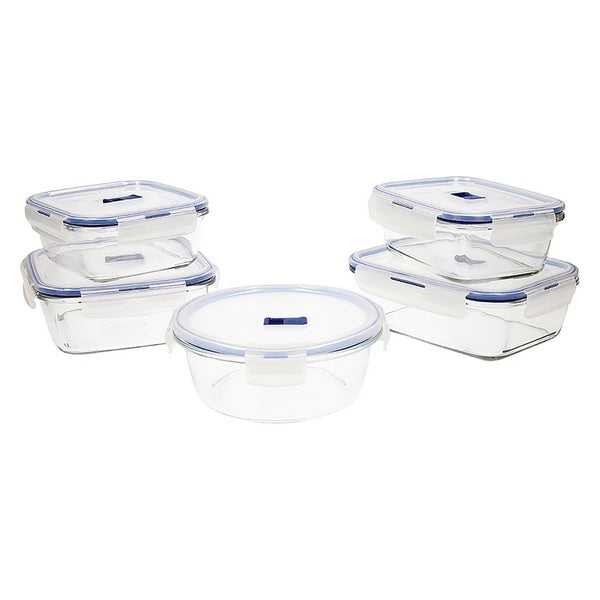 Set di contenitori per il pranzo Luminarc Pure Box Active (5 pezzi) Crystal (5)