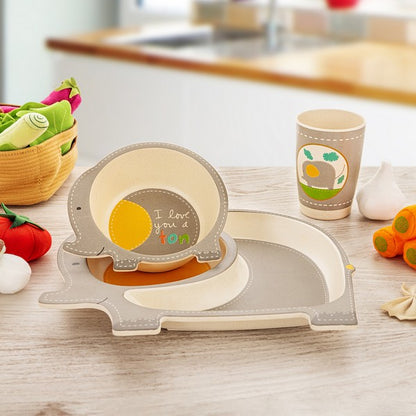 Stoviglie Quid Go Peques Bambù (3 pz)