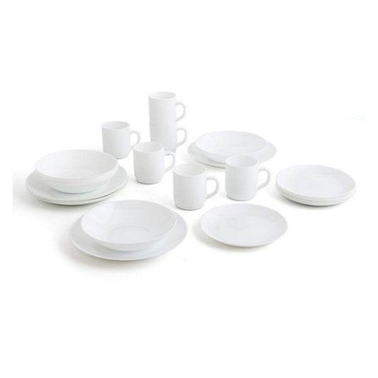 Stoviglie Luminarc Zelie Vetro Bianco (24 pz)