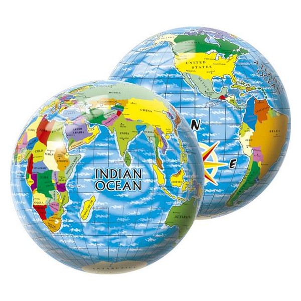 Palla Mappa del mondo Unice Toys
