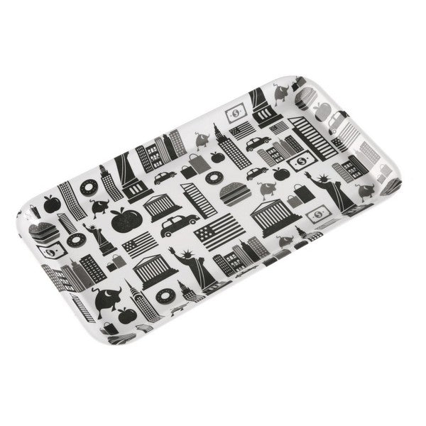 Piatto New York City (16,4 x 1,5 x 30,2 cm)