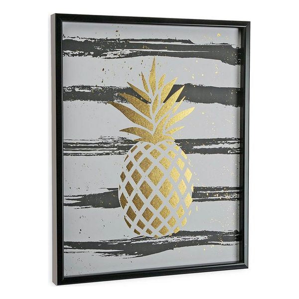 Quadro su tela (4 x 50 x 40 cm) Ananas