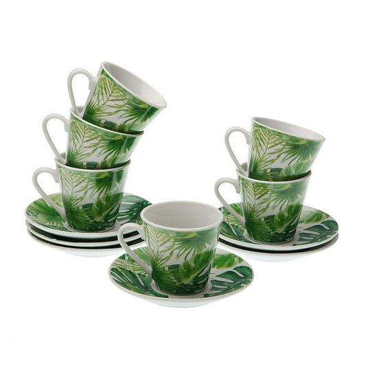 Set Tazzine da Caffè in Porcellana (6 Pezzi)