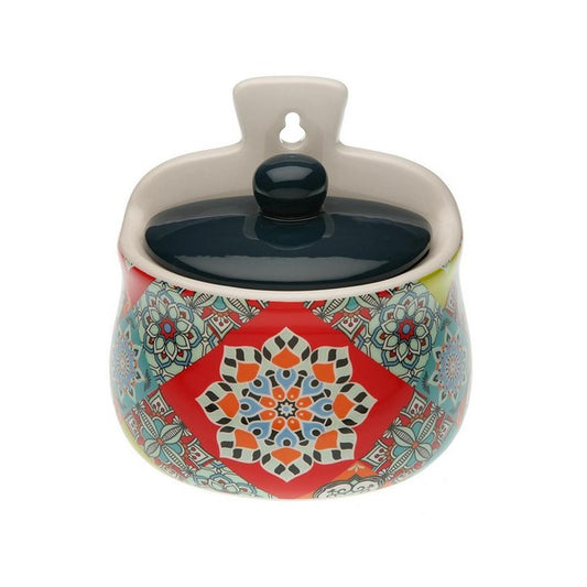 Salt Shaker with Lid Topkapi Ceramic