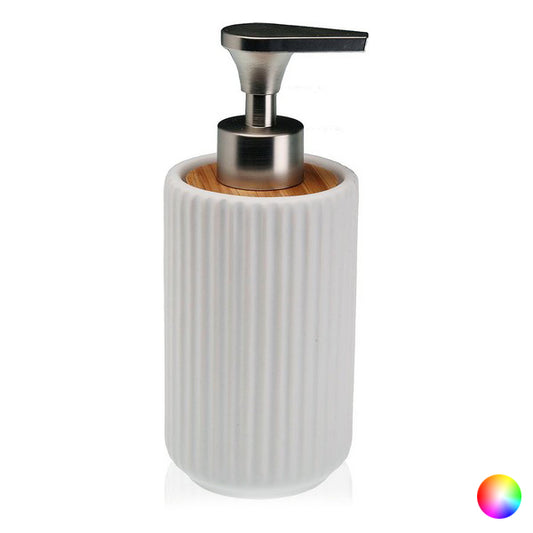 Soap Dispenser Ceramic Bamboo