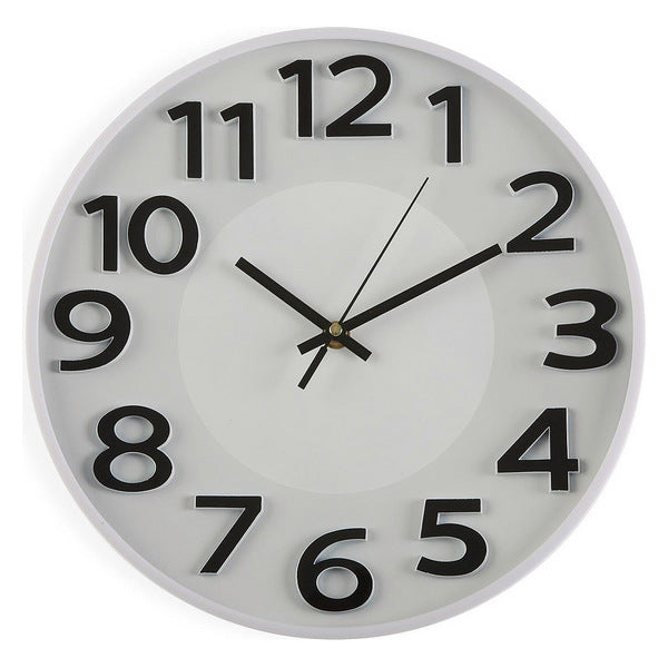 Wall Clock Plastic (4,3 x 30 x 30 cm)