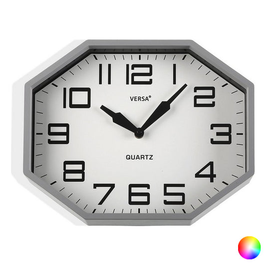 Wall Clock (Ø 32 cm) Plastic (6,7 x 26 x 32 cm)