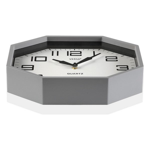 Orologio da parete (Ø 32 cm) Plastica (6,7 x 26 x 32 cm)
