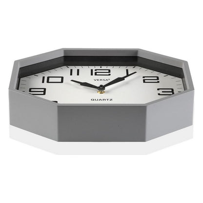 Orologio da parete (Ø 32 cm) Plastica (6,7 x 26 x 32 cm)