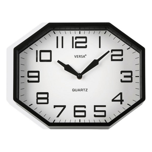 Orologio da parete (Ø 32 cm) Plastica (6,7 x 26 x 32 cm)