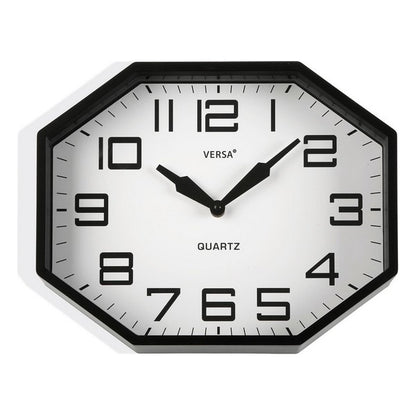 Orologio da parete (Ø 32 cm) Plastica (6,7 x 26 x 32 cm)