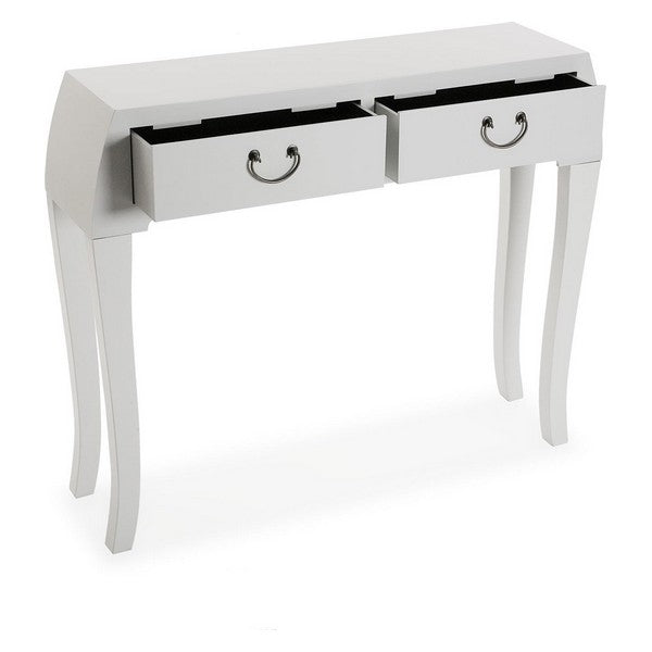 Tavolo da ingresso con 2 cassetti Legno MDF/Abete (25 x 80 x 97 cm)