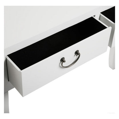 Tavolo da ingresso con 2 cassetti Legno MDF/Abete (25 x 80 x 97 cm)