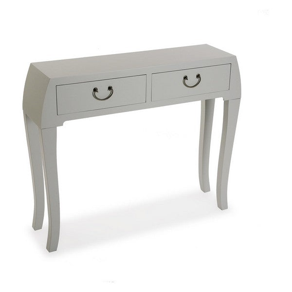 Tavolo da ingresso con 2 cassetti Legno MDF/Abete (25 x 80 x 97 cm)