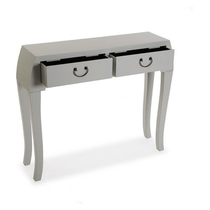 Tavolo da ingresso con 2 cassetti Legno MDF/Abete (25 x 80 x 97 cm)