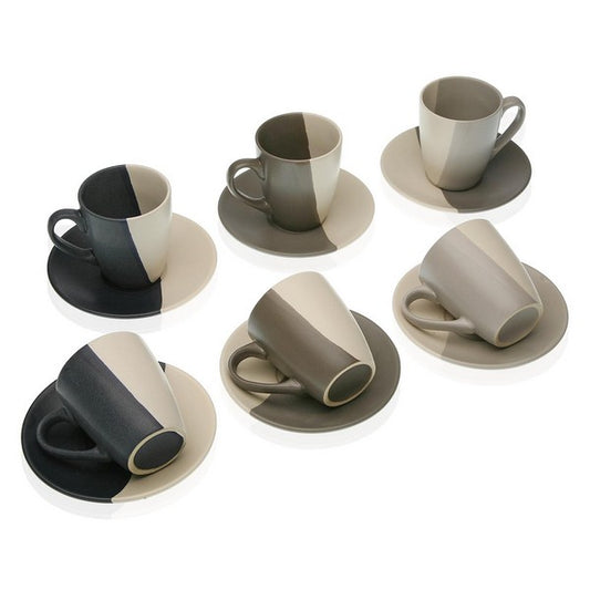 Set Tazze Caffè Elene Gres (6 Pezzi)
