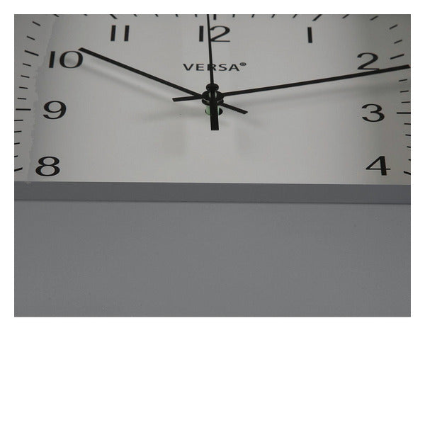 Wall Clock Plastic (6 x 23 x 23 cm) Grey