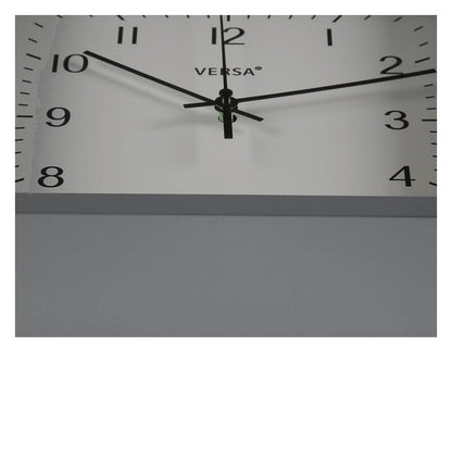 Wall Clock Plastic (6 x 23 x 23 cm) Grey