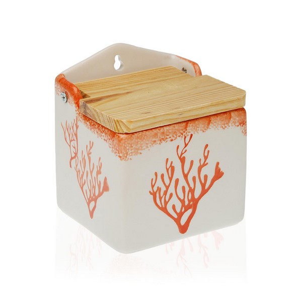 Salt Shaker with Lid Corales Dolomite