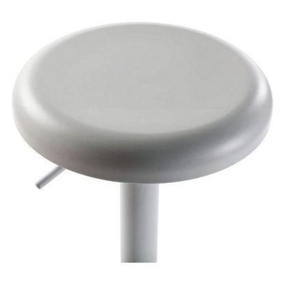 Sgabello Zena Acciaio (35 x 81,5 x 35 cm) Bianco