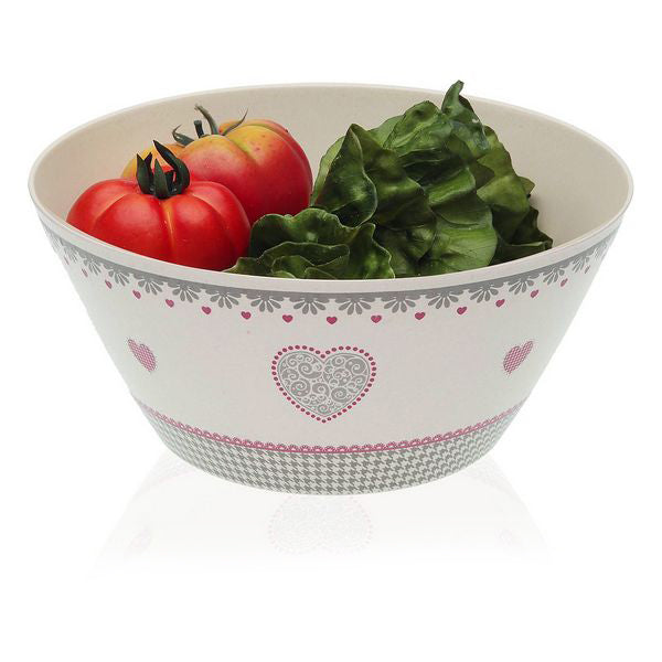 Salad Bowl Kamira Bamboo Fibre (24,5 x 11,6 x 24,5 cm)