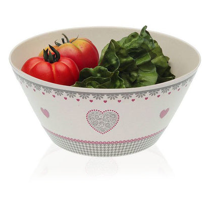 Salad Bowl Kamira Bamboo Fibre (24,5 x 11,6 x 24,5 cm)