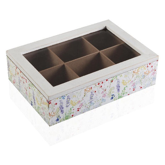 Tea Box Blume Wood (17 x 7 x 24 cm)